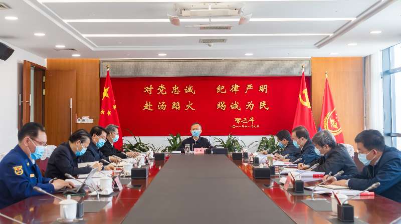 操中国老阿姨这逼黄明在应急管理部党委会上强调 着力加强党委班子自...